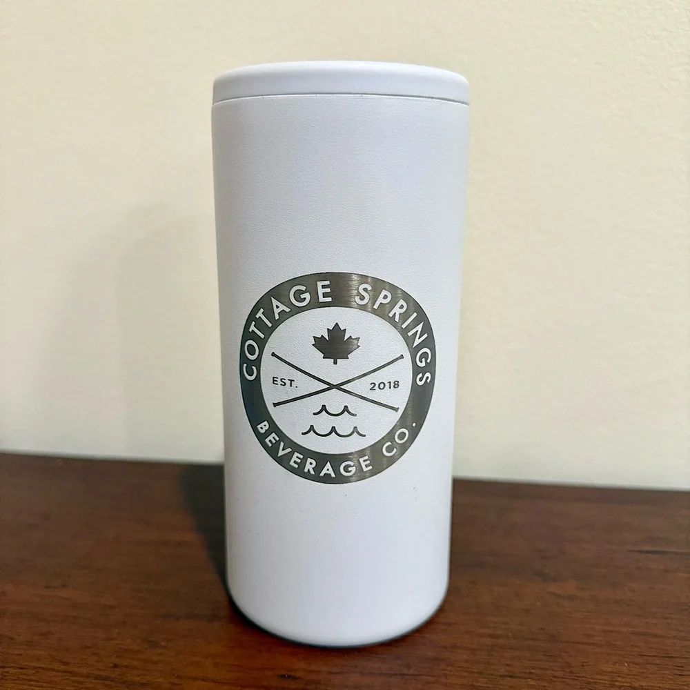 NEW! Cottage Springs Beverage Cooler - White - Picture 2 of 8